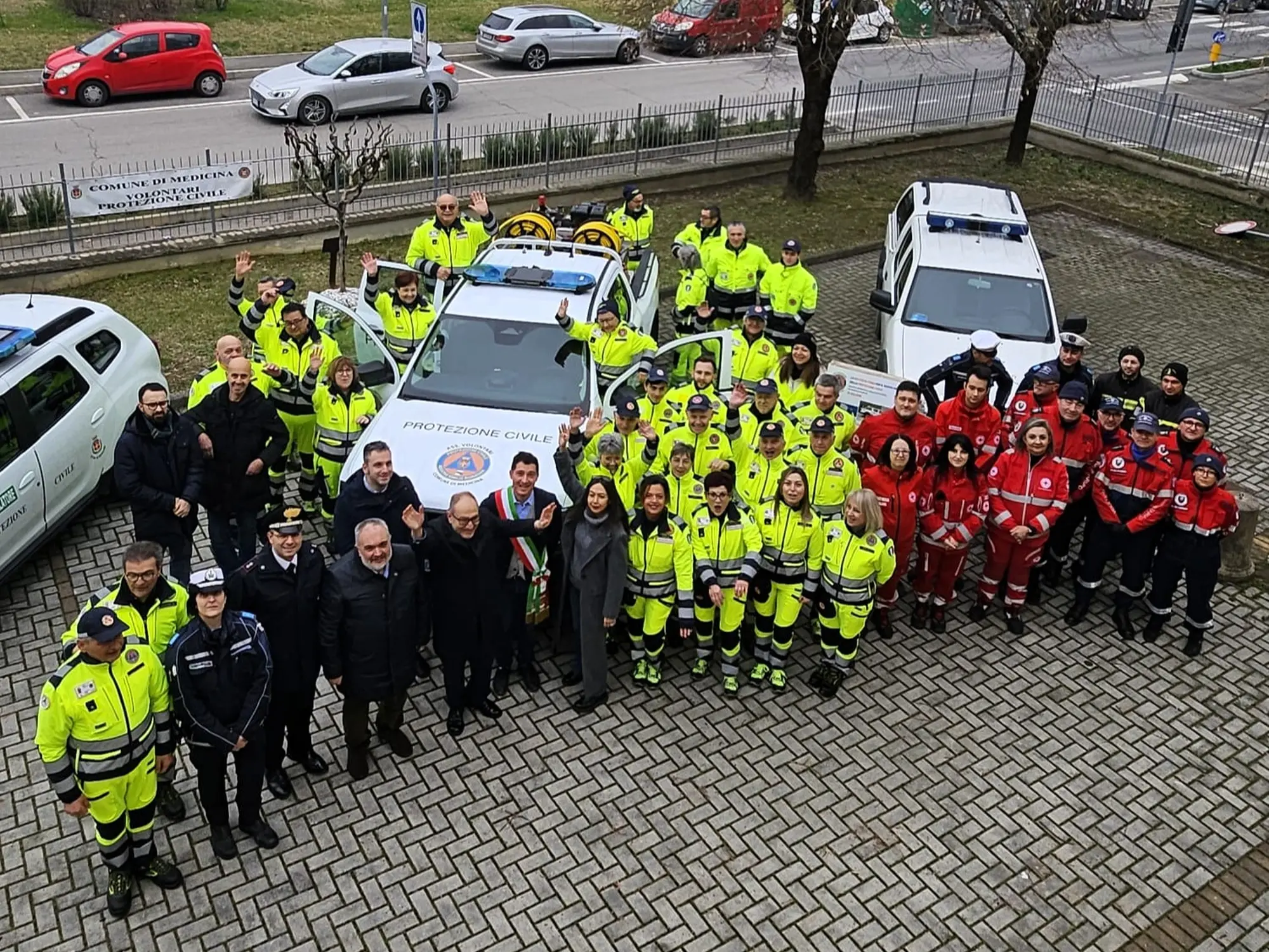 Nuovo mezzo di soccorso per la Protezione civile di Medicina