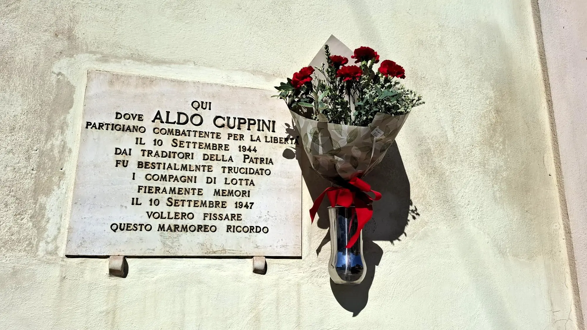 80° anniversario della morte del partigiano medicinese Aldo Cuppini